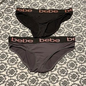 NWOT Set of Bebe Underwear Sz:S